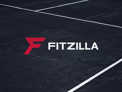 FITZILLA- Brand Identity bold brand identity branding fitness identity logo logo design modern sharp sport visual identity