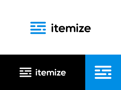 itemize- Logo Design branding design graphic design logo