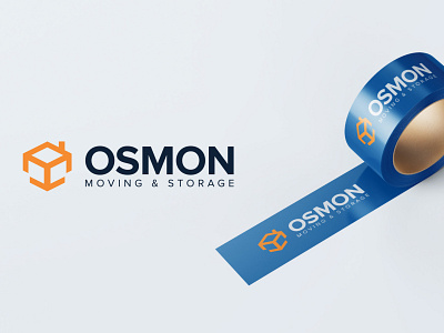 Osmon Moving & Storage- Logo Design branding design graphic design logo