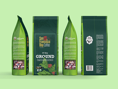 SF Ground beautiful design branding coffe design package package design pouch