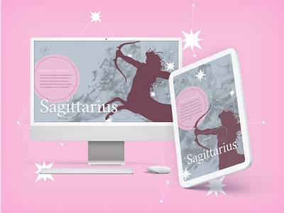 Sagittarius - Landing Page Idea