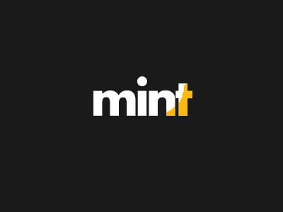 EDITION 01 Mint Logo (concept) art branding conceptual design designs flat icon logo minimal simplistic typography web