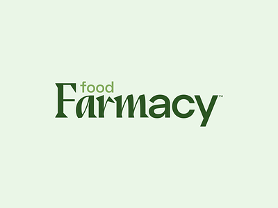 Food Farmacy brand brand design branding branding design design farm farmacy food logo pharmacy