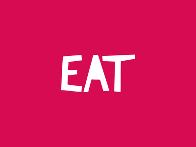 Eat brand eat logo trip