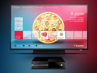 Dominos Xbox One App app delivery dominos one pizza xbox