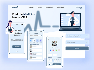 Medical Web and App