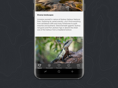 Park page detail - NSW National Parks App