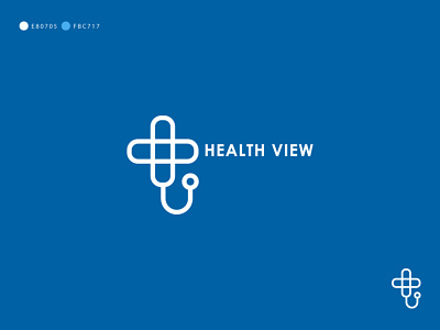 Health View Logo Design corporate