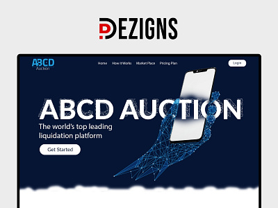 ABCD Auction - Landing Page