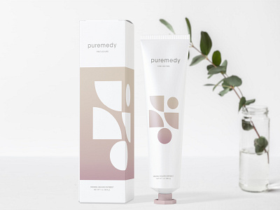 Puremedy brand design brand identity logo package design packaging