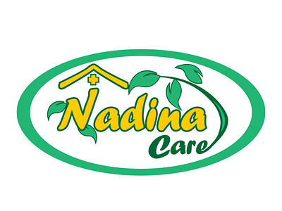 Nadina Care brand cliniclogo green health healthclinic logo yellow