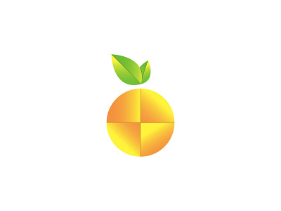 Orange Logo | fruit logo