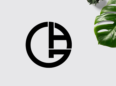 GH Logo | Minimalist monogram logo brand branding creative logo design gh gh logo idenity letter lettermark logo logo design minimal logo minimalist logo modern monogram