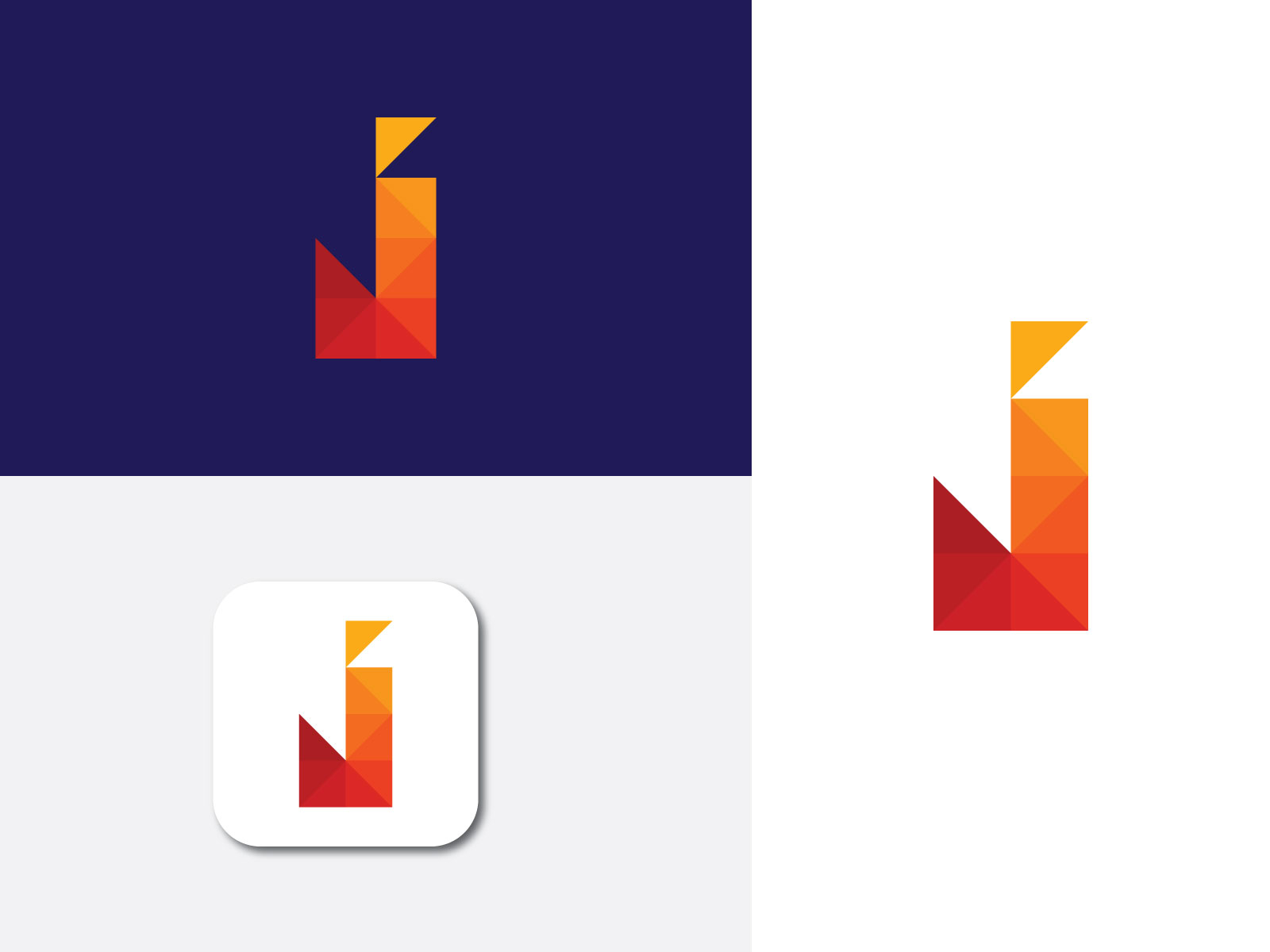 J Modern Logo Design Creative Logo By Sujoy On Dribbble