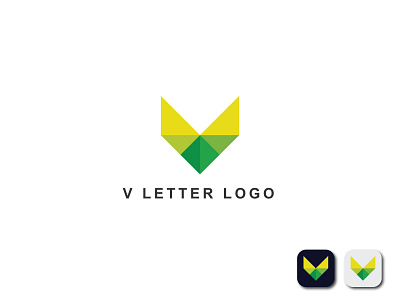 V Monogram Logo | Modern Logo Design