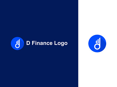 D Finance Logo | Monogram Logo brand creative logo d lettermark d logo d monogram finance finance logo lettermark logo logo design minimal logo minimalist logo modern monogram trade