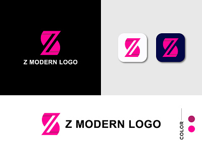 Modern Z Logo | Z monogram app icon app icon design app icons designer app logo app logo design apps colorful logo logo designer logos modern modern design modern logo z z monogram