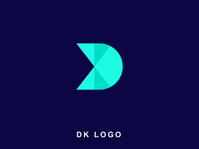 DK Monogram | DK Logo 3d app app icon app logo brand brand design brand identity branding creative logo dk dk logo dk monogram icon idenity lettermark logo logo design logo designer logotype modern logo