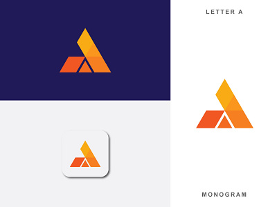 A Letter Logo | A Monogram