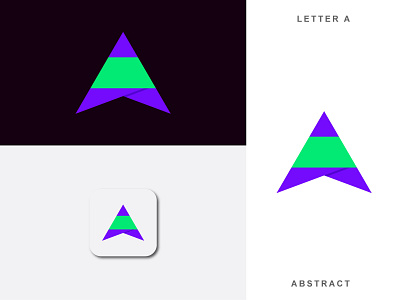 Modern A Letter Logo Design
