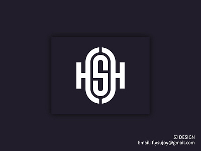 HSH Logo | Monogram creative logo design hsh logo hsh monogram lettermark logo logo design logo designer luxury logo minimal logo minimalist logo monogram logo sj design