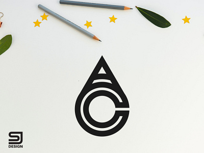 AC Logo | AC Monogram | AC initials Logo