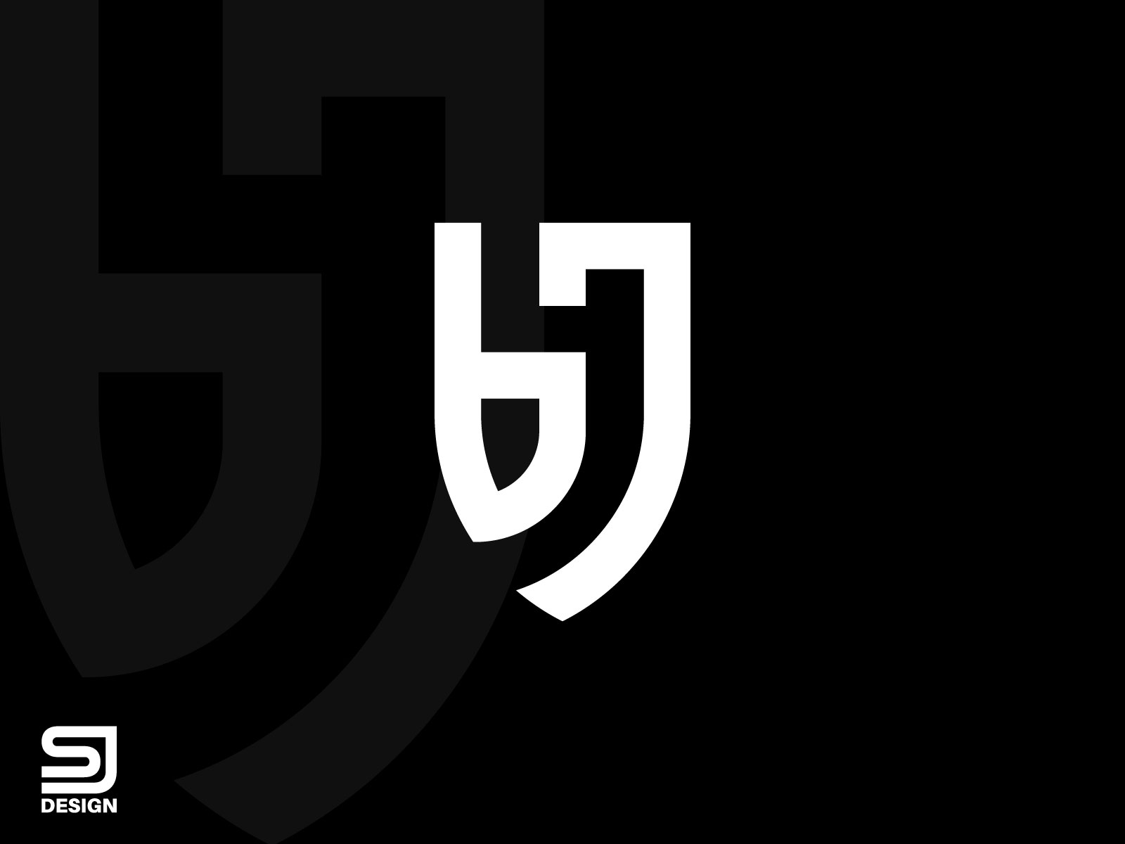 BJ logo monogram emblem style with crown shape design template Stock Vector  | Adobe Stock