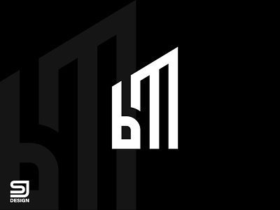 BM Logo Design | BM Monogram Logo
