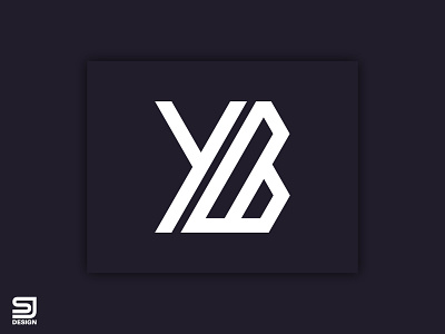 YB Logo Design | YB Monogram best logo brand identity branding logo logo 2021 logo 2022 logo design logo designer logos minimalist logo monogram logo sj design yb logo yb logo design yb monogram