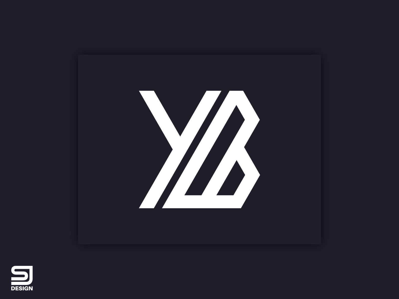 Yb Logo Design Yb Monogram By Sujoy On Dribbble