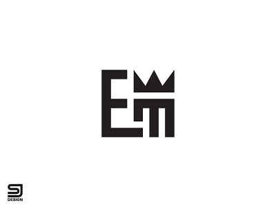EM Logo Design | EM crown logo | Monogram branding brandmark creative logo design em brandmark em letter logo em lettermark em logo em monogram emblem lettermark logo logo design minimal logo minimalist logo monogram logo