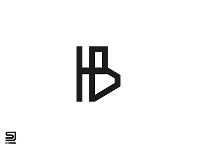 HB logo design | HB monogram | HB Letter Logo abstract brand identity brand mark branding creative logo hb hb letter logo hb lettermark hb logo hb minimalist logo hb monogram logo logo design minimal logo minimalist logo monogram monogram logo