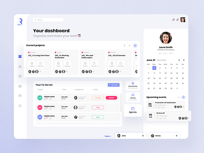 Saas Dashboard / Landing Page