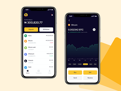 Cryptocurrency Exchange App app crypto crypto exchange crypto wallet cryptocurrency lagos mobile mobile ui wallet