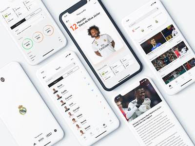 Real Madrid: Sports App Concept