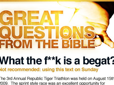 Bellview.org "Great Questions" sermon series