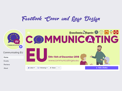 Facebook cover art and visual identity branding conference cover design design event facebook icon design illustration typogaphy vector