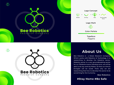Bee Robotics Unused Logo, Branding Design branding concept design creative creative branding creative designer creative logo dailylogochallenge design expert designer graphicdesign logo tech logo technology