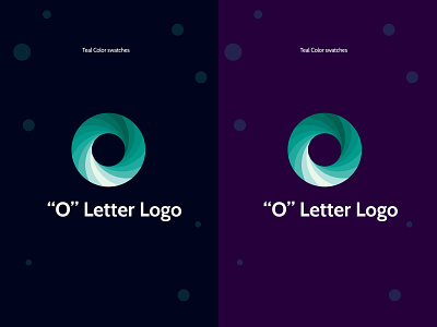 O letter logo design