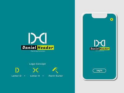 Daniel Header Painting Solution Logo