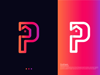 P Home Modern Logo