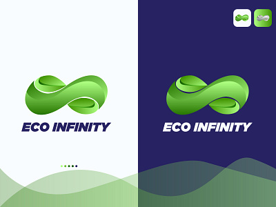 Modern Infinity Logo Design app icon brand identity branding business logo corporate corporate logo creative branding creative logo eco logo green logo illustration infinity logo logo logodesign logomaker minimal modern modern logo professional logo vector