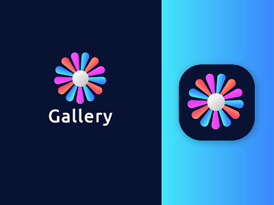 Gallery App Icon, Modern Logo Design