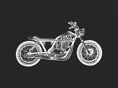 Sons Bike Illustration