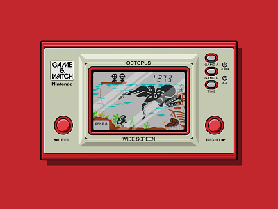 Game & Watch adobe illustrator art direction artwork creative design design design art flat design flat illustration freelance freelance design freelance designer freelancer games graphic design illustration vector vector art vector illustration