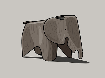 Elephant by Charles & Ray Eames