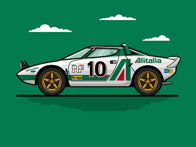 Lancia Stratos Ralley adobe illustrator art direction design artwork car flat design flat illustration freelance design freelance illustrator freelance logo designer freelancer graphic design icon design iconography illustration art lancia vector vector art vector artwork vector illustration vectorart