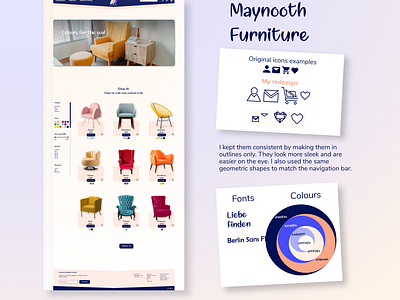 Maynooth Furniture website