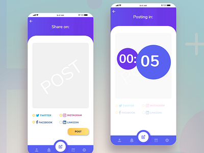 Daily UI Challenge: Ch. N10 and N14 app branding challenges dailyui dailyuichallenge design socialmedia ui ux xd design