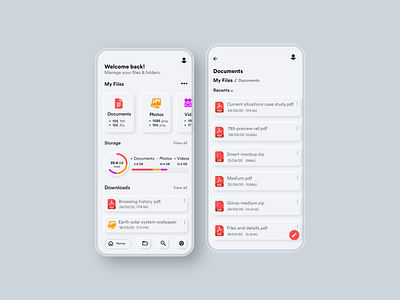 My files app concept concept design app uidesign uiinspirations userinterfaces uxdesign uxinspiration